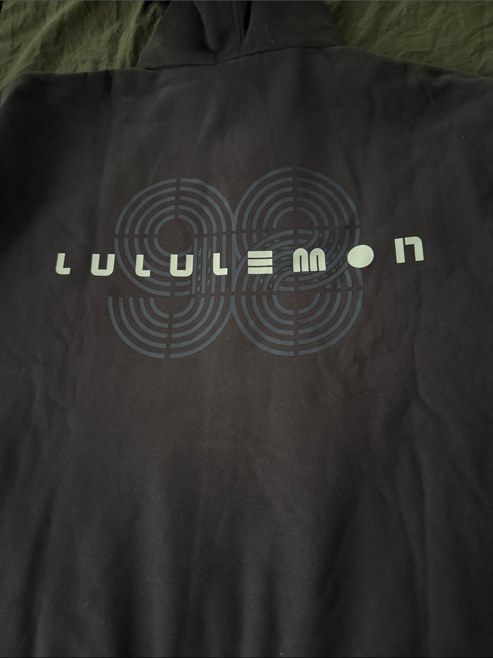 NWT lululemon athletica Black Graphic Hoodie - Picture 5 of 6